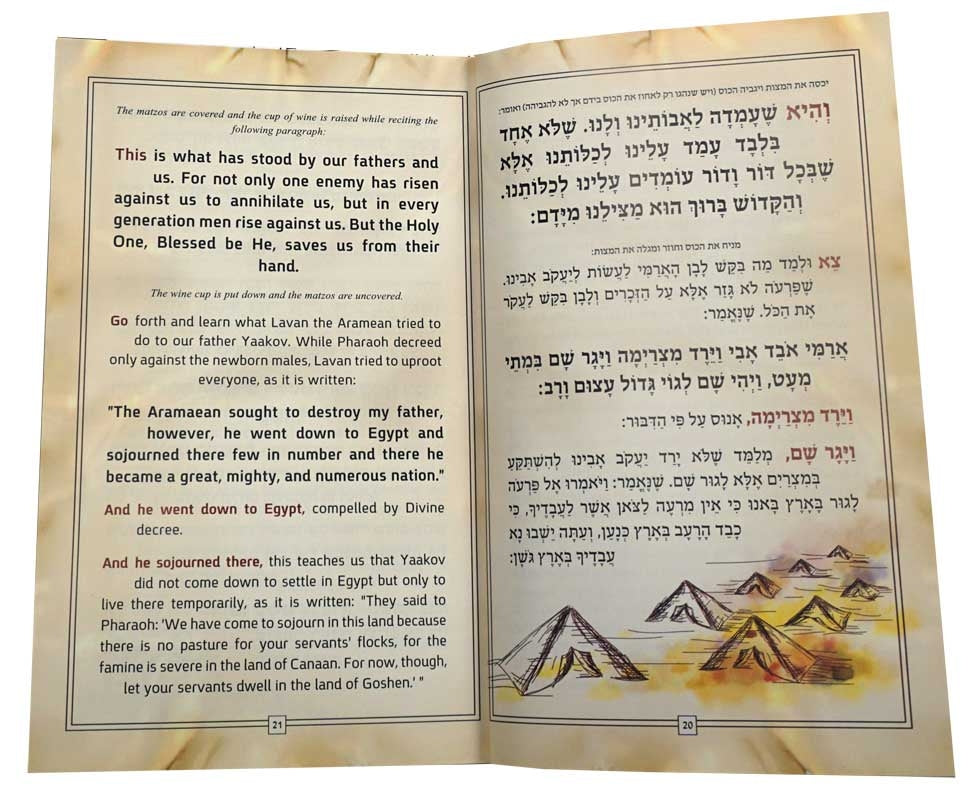 HAGGADAH - Hebrew English