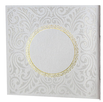 Mini Square Bencher/Zmiros White Cover
