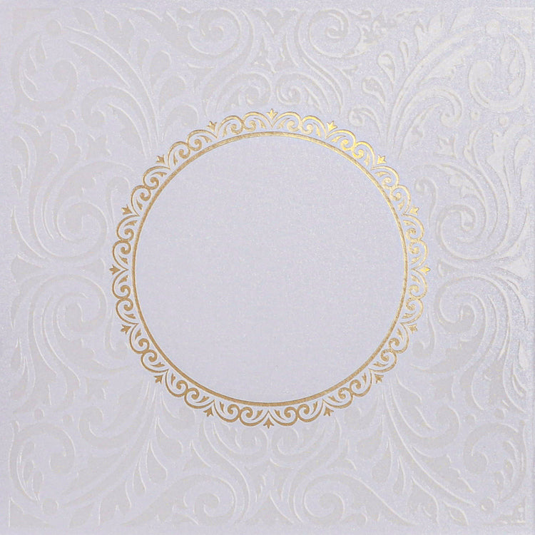 Mini Square Bencher/Zmiros White Cover