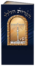 Hebrew Chanukah Zemiros Bencher