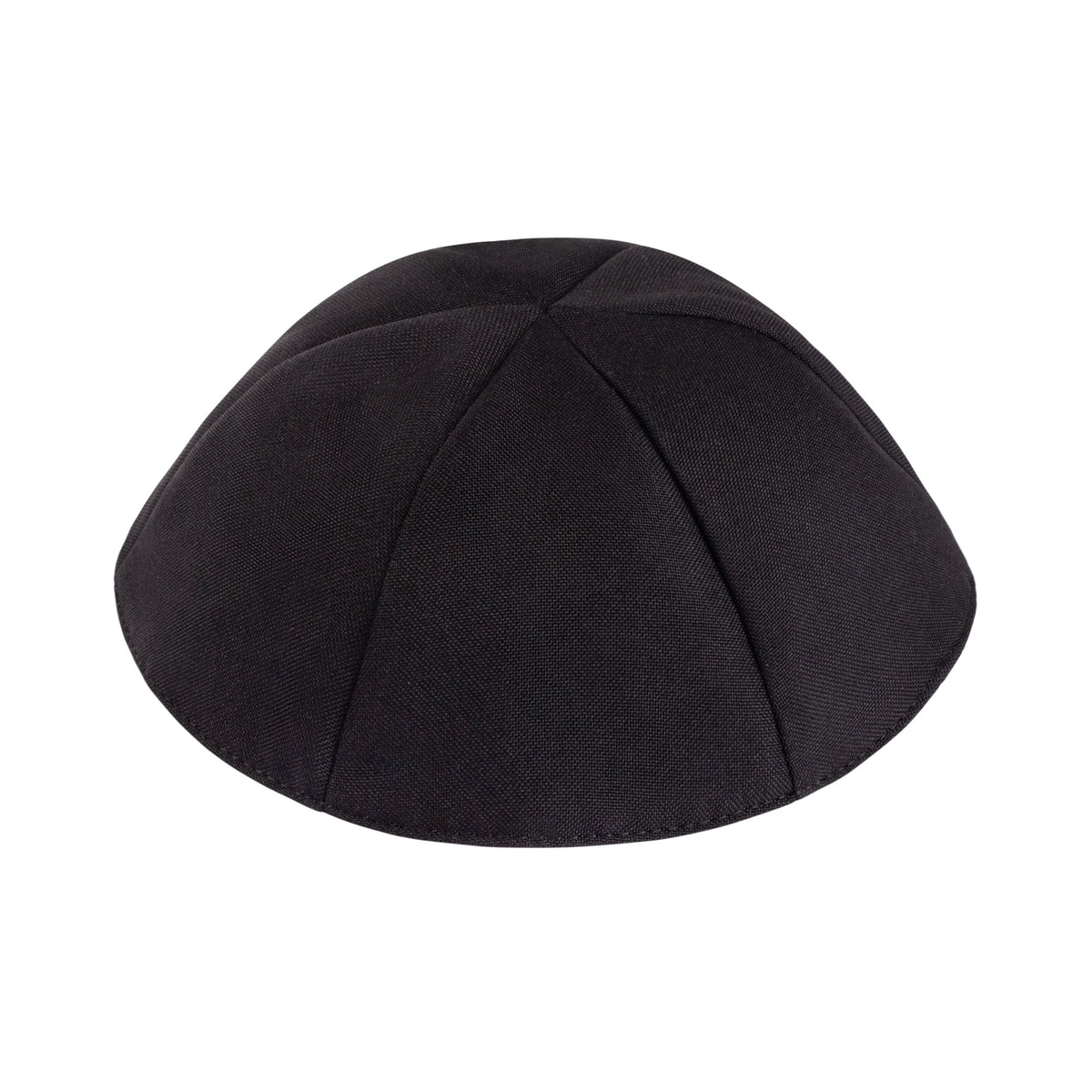 IKIPPAH BLACK TERYLENE YARMULKE