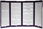 Hebrew Chanukah Zemiros Bencher
