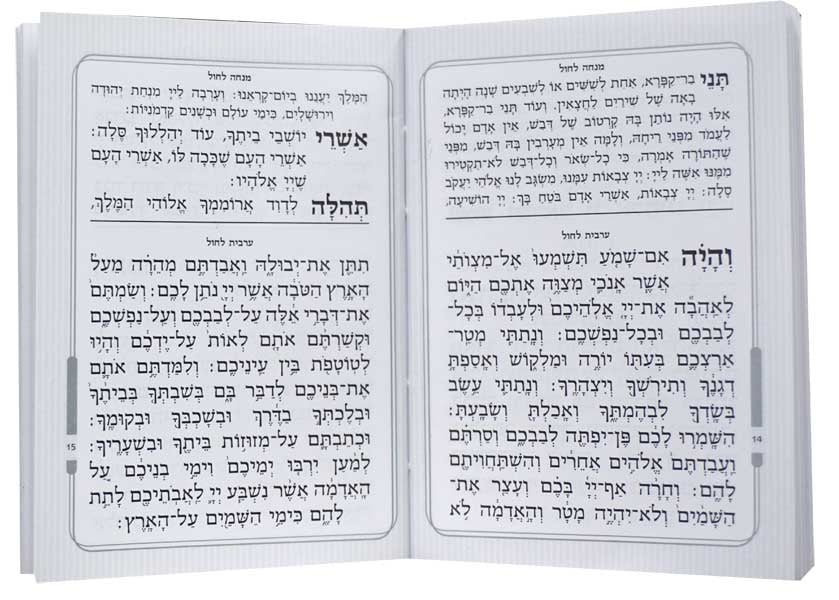 Mini Mincha/Maarive