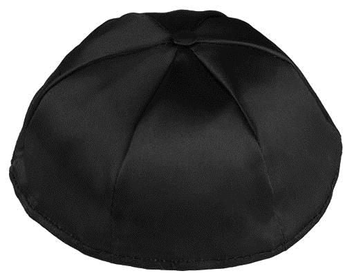 Black Satin Kippah