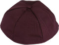 Burgundy Moiré Kippah