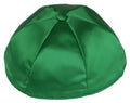 Kelly Green Satin Kippah