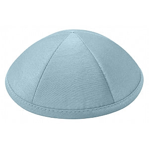 Light Blue Raw Silk Kippah