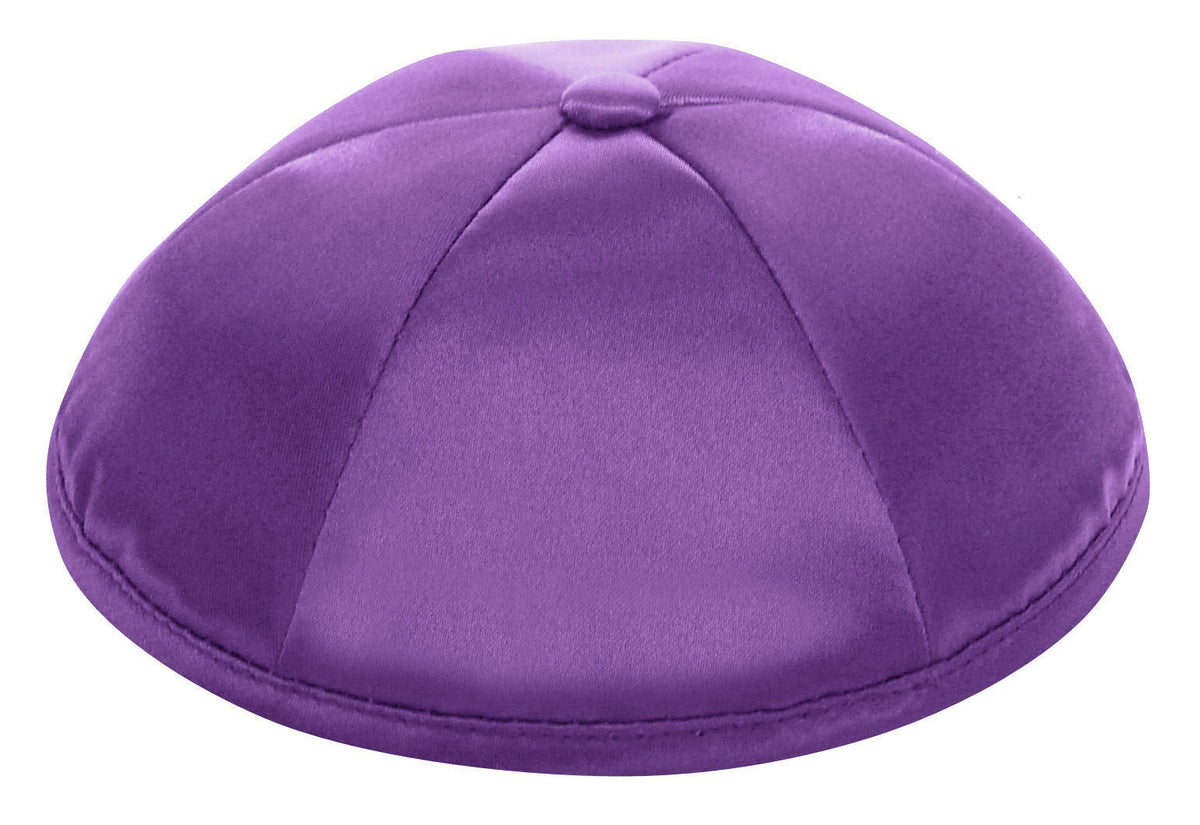 Medium Purple Deluxe Satin Kippah