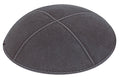 Dark Grey Suede Kippah