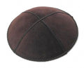 Brown  Suede Yarmulke