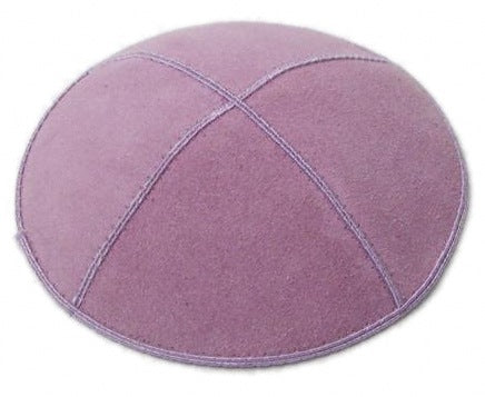 Lavender  Suede Yarmulke