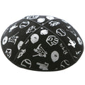Assorted Sports Embossed Yarmulke