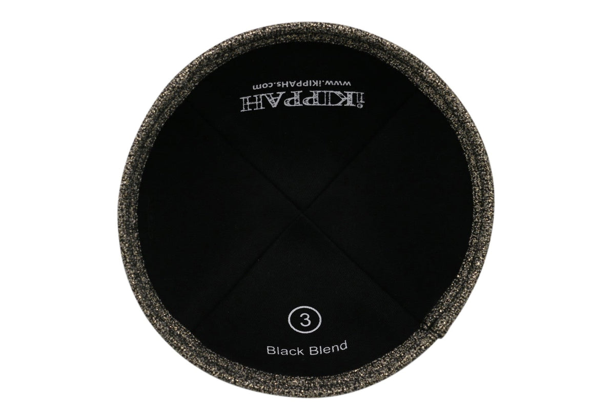 IKIPPAH BLACK BLEND YARMULKE