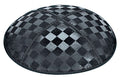 Checkerboard Embossed Suede Yarmulke