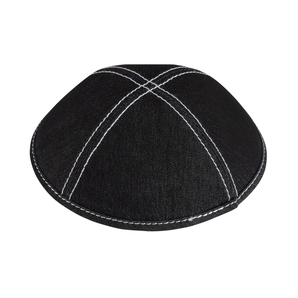IKIPPAH DENIM W/ DOUBLE STITCHING YARMULKE