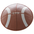 Football Emobossed leather Yarmulke