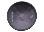 IKIPPAH MID GRAY WOOL YARMULKE