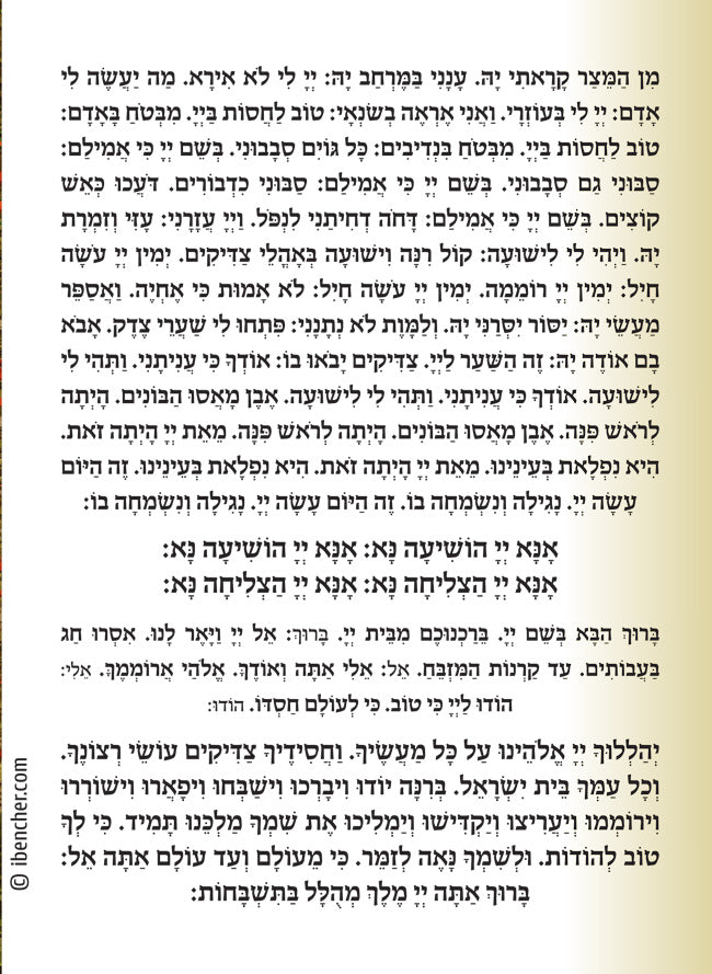 Custom: Bencher: Hallel