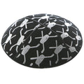 Hockey Puck Stick Sports Embossed Yarmulke