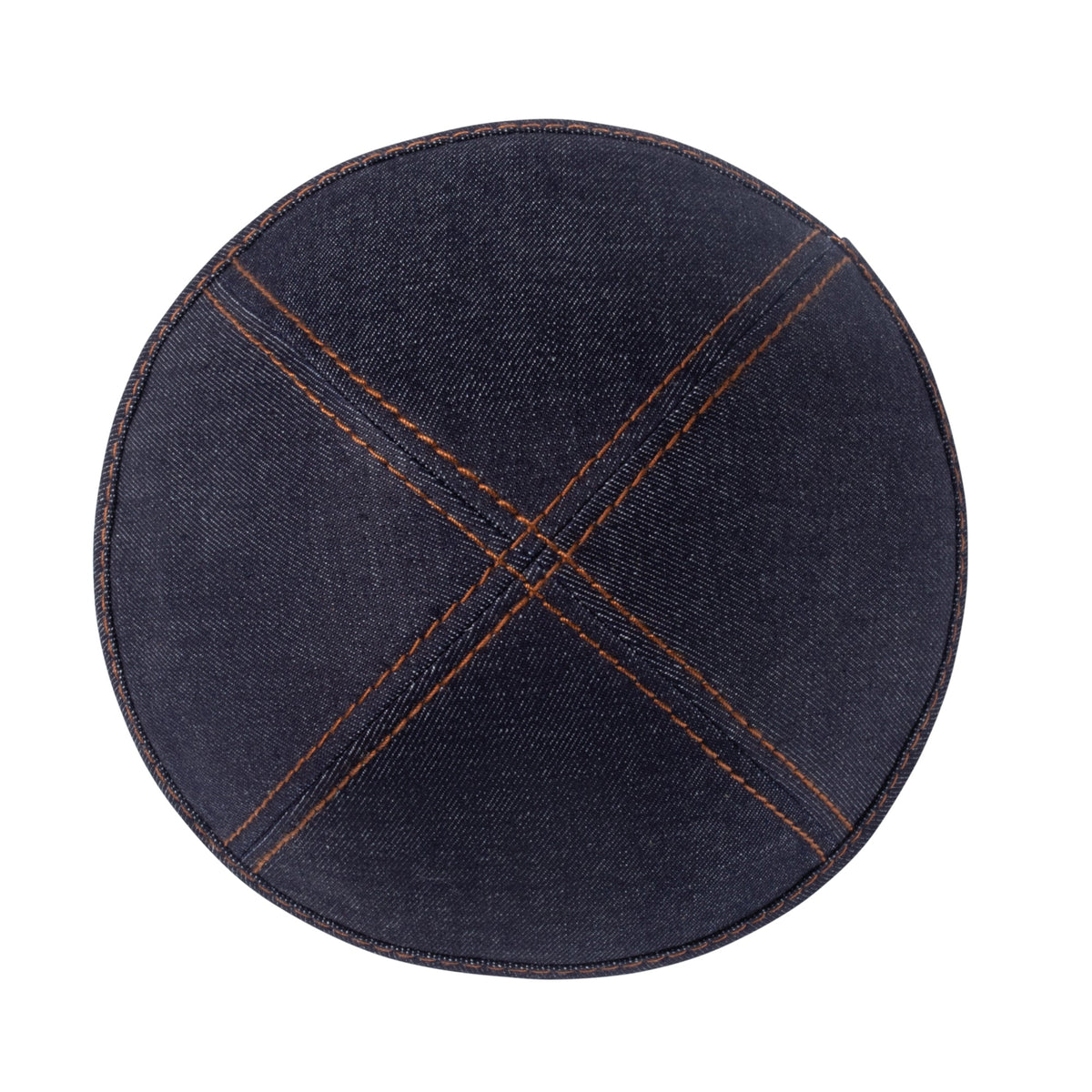 IKIPPAH DENIM W/ DOUBLE STITCHING YARMULKE