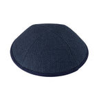 IKIPPAH NAVY BURLAP YARMULKE