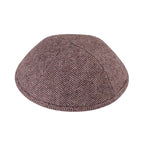 IKIPPAH MAROON HERRINGBONE YARMULKE