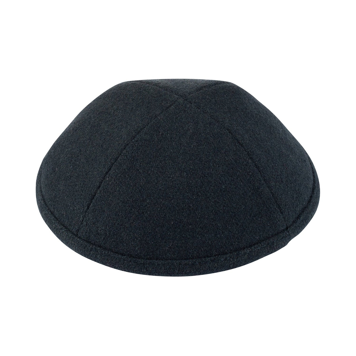 IKIPPAH FOREST GREEN WOOL YARMULKE