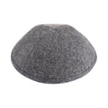 IKIPPAH MID GRAY WOOL YARMULKE