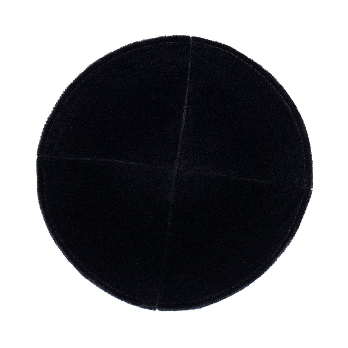 IKIPPAH BLACK VELVET - RIMLESS YARMULKE