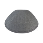 IKIPPAH LIGHT GRAY BURLAP YARMULKE