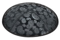 Paisley Embossed Suede Yarmulke