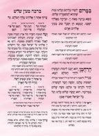 Custom Bencher for Bat Mitzvah #18