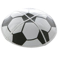 Soccer Ball Embossed Leather Yarmulke