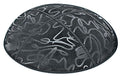 Scribble Embossed Suede Yarmulke