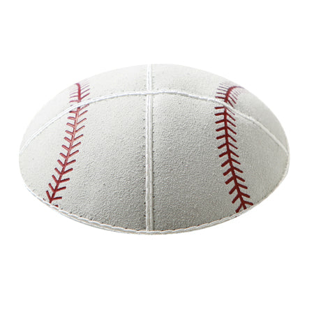 Baseball Suede Yarmulka
