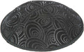 Swirls Embossed Suede Yarmulke