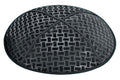 Basket Weave Embossed Suede Yarmulke
