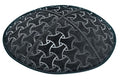 Wheels Embossed Suede Yarmulke